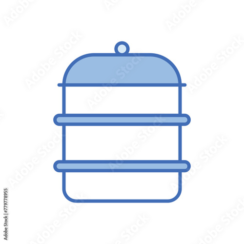 Steamer vector icon