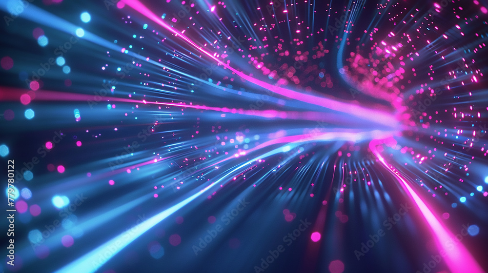 abstract futuristic background with pink blue glowing neon moving high speed wave lines and bokeh lights. Data transfer concept Fantastic wallpaper abstract futuristic background with pink blue glowing neon moving high speed wave lines and bokeh lights. Data transfer concept Fantastic wallpaper