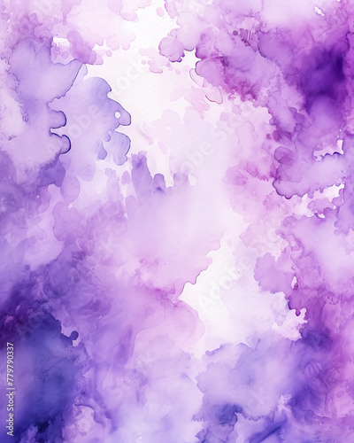 Abstract Purple Pink Watercolor Background Texture