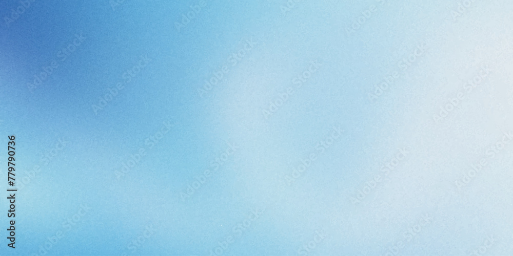 blue sky grunge , texture color gradient rough abstract background , shine bright light and glow template empty space grainy noise grungy