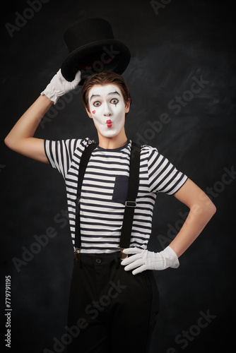 gentleman mime guy