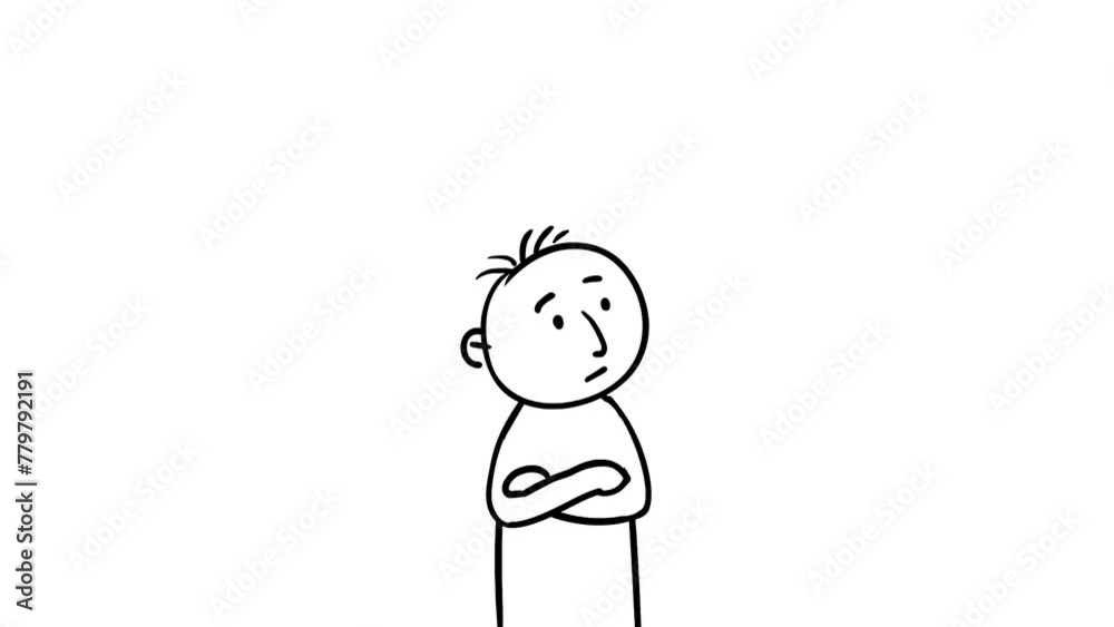 Drawn character. Round head. Male gender. Middle aged man. Performs various actions. On a white background. Half-length portrait. Line drawing. Hand-drawn animation. Drawn character. Round head. Male gender. Middle aged man. Performs various actions. On a white background. Half-length portrait. Line drawing. Hand-drawn animation.