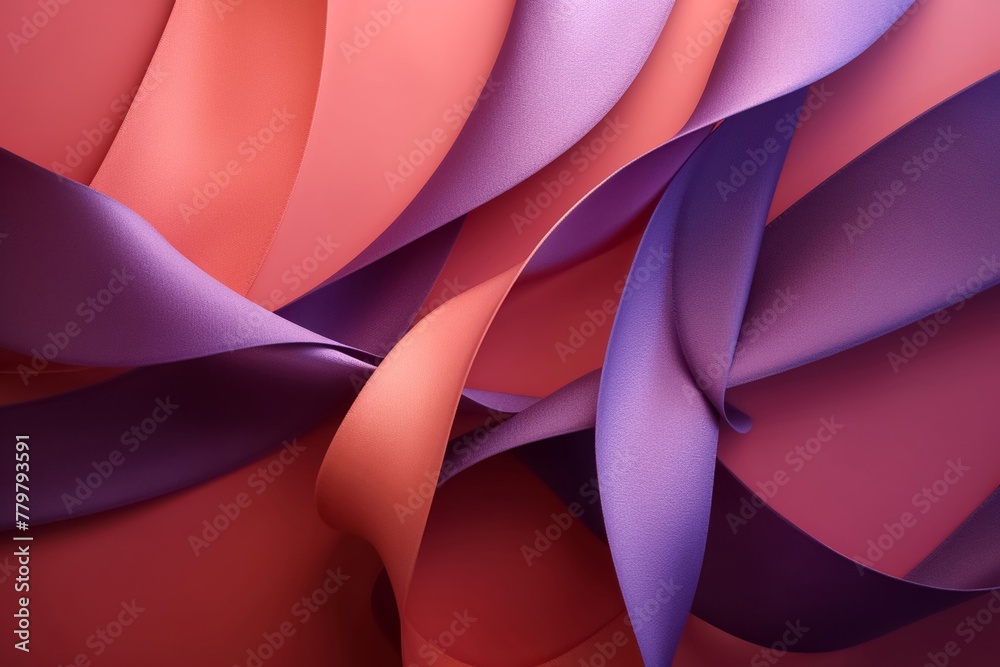 an abstract background awash in shades of pink and purple, as ribbons weave together to form a tapestry of enchantment. an abstract background awash in shades of pink and purple, as ribbons weave together to form a tapestry of enchantment.