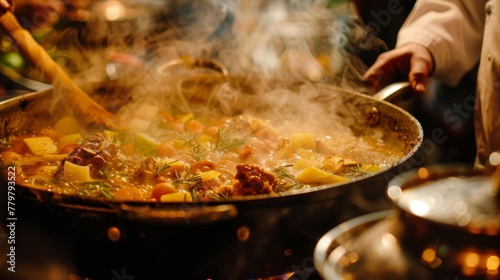 Simmering pot a centerpiece of tradition