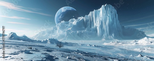 Virtual tour of Ganymedes icy wonders photo