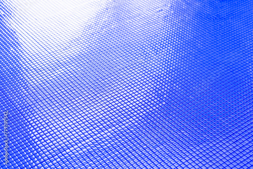 Abstract blue mosaic background, shiny blue mosaic pattern background