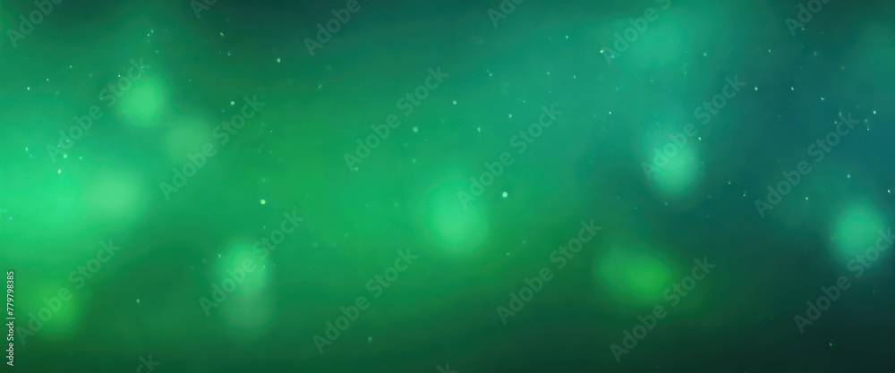 spring  blur bokeh emerald colour gradient background