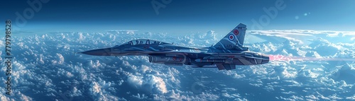 Fighter jets, Republic Day celebration, deep blue sky backdrop, realistic, high altitude view , 8K , high-resolution, ultra HD,up32K HD