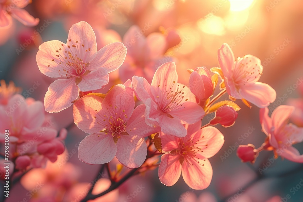 Vibrant Blossoms in Spring Vibrant Blossoms in Spring