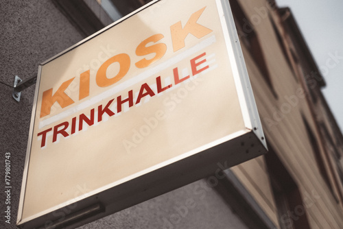 Schild mit der Aufschrift 