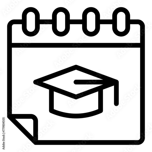 Teacher's Day line icon