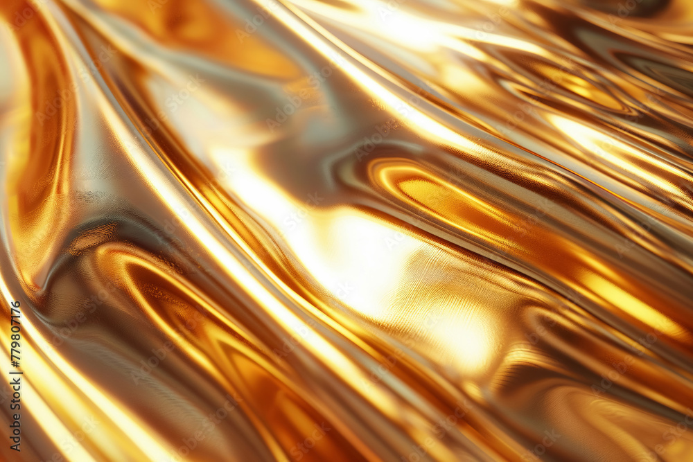 Luxurious glossy gold metal texture, perfect for a premium and elegant background Luxurious glossy gold metal texture, perfect for a premium and elegant background