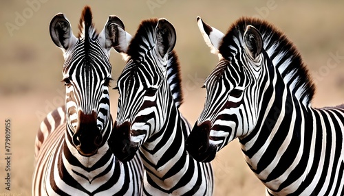 A-Zebra-Pair-Engaged-In-A-Tender-Moment-