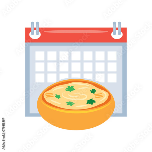 hummus day calendar