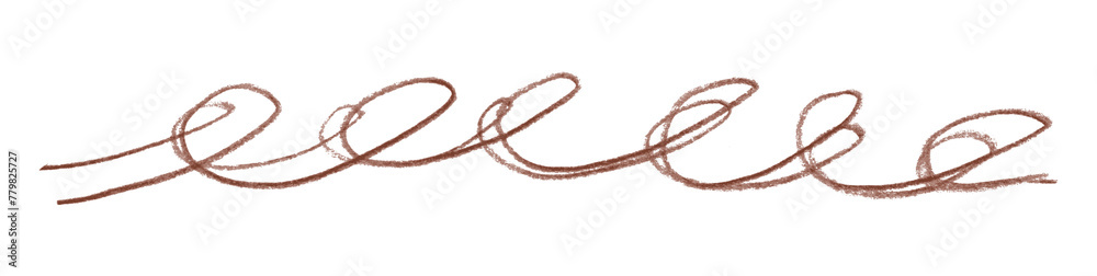 brown pencil strokes isolated on transparent background brown pencil strokes isolated on transparent background