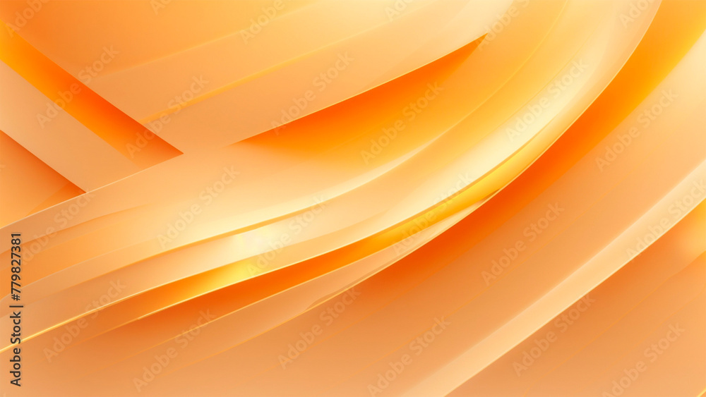 An orange backdrop adorned with softly lit diagonal curves. Contemporary, gradient yellow shapes intertwine, creating a minimalist yet futuristic ambiance An orange backdrop adorned with softly lit diagonal curves. Contemporary, gradient yellow shapes intertwine, creating a minimalist yet futuristic ambiance