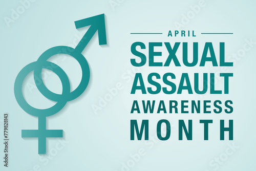 
Concept design for Sexual Assault Awareness Month in April, an annual campaign promoting education and prevention of sexual violence.