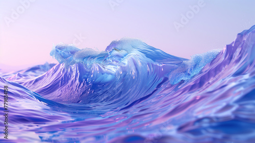 abstract background blue and purple waves wallpaper business background 