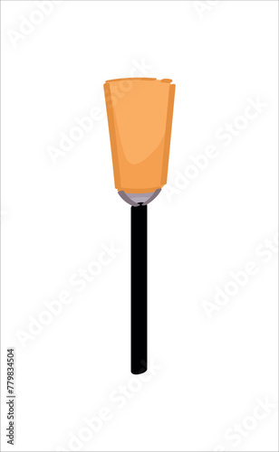 Nail drill bit on white bac...