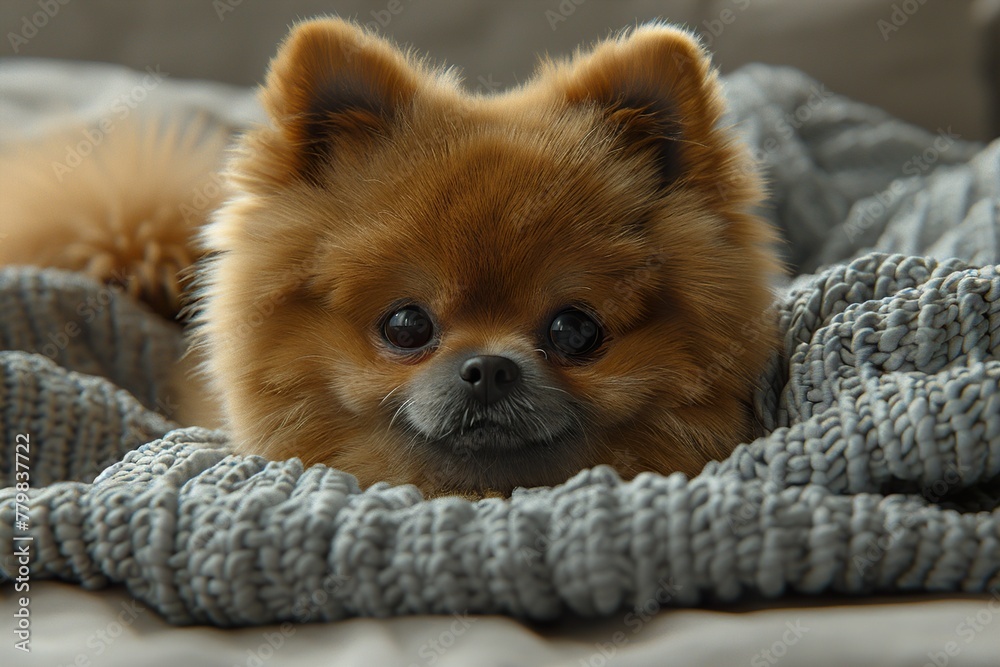 An unexpected pleasant gift. A happy and impressed young Asian woman received a small dog as a gift for her birthday. An unexpected pleasant gift. A happy and impressed young Asian woman received a small dog as a gift for her birthday.