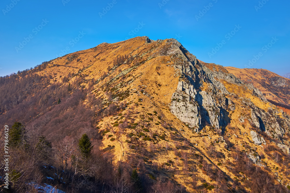 The rocky Cima Madone, Ticino, Switzerland