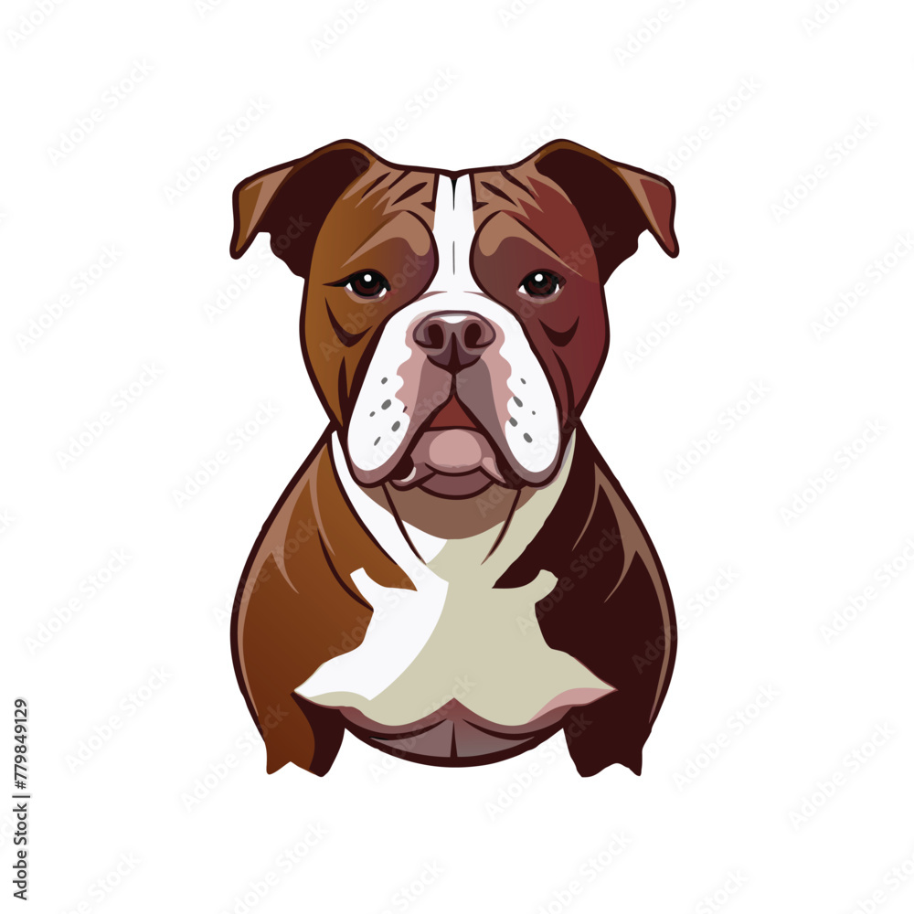 Bulldog vector illustration wearing a suit and tie, exuding professionalism and elegance. Bulldog vector illustration wearing a suit and tie, exuding professionalism and elegance.