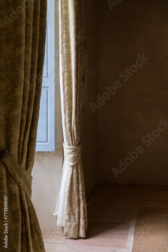 Curtains in Renaissance castle