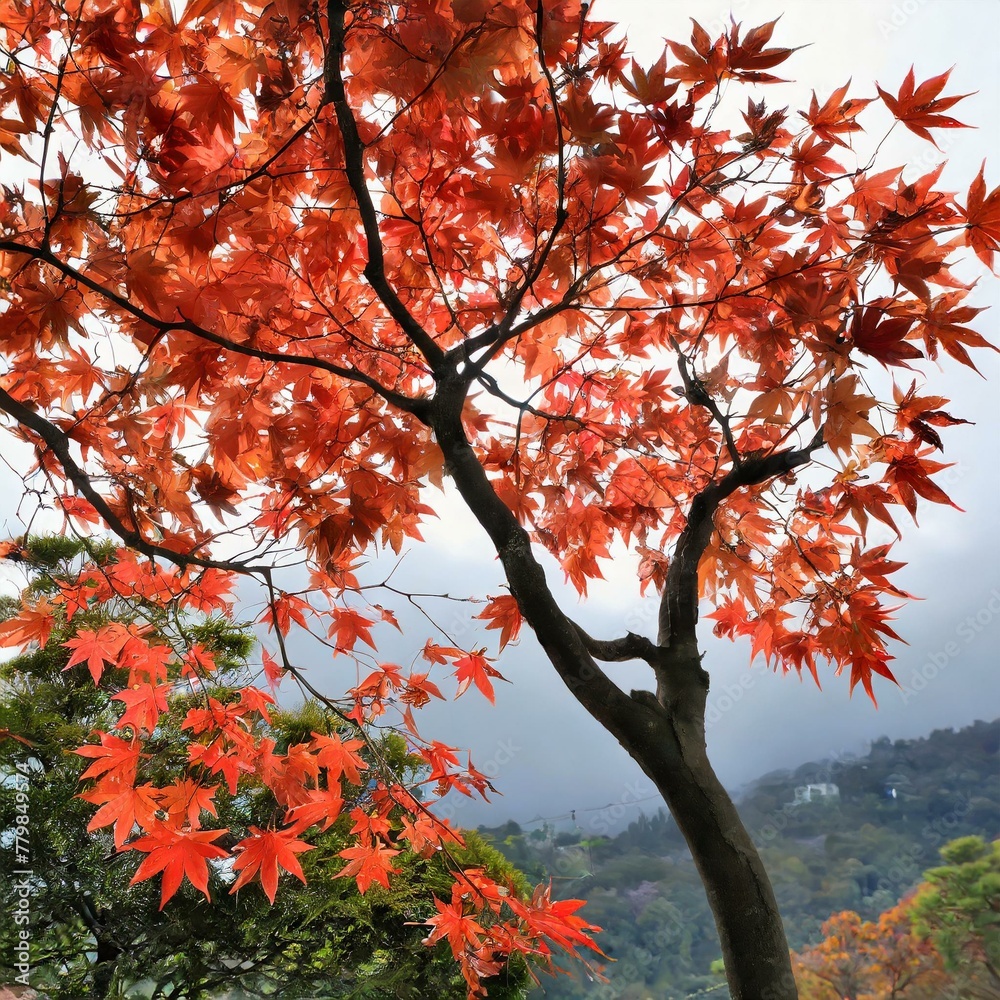 Fototapeta premium 단풍나무 