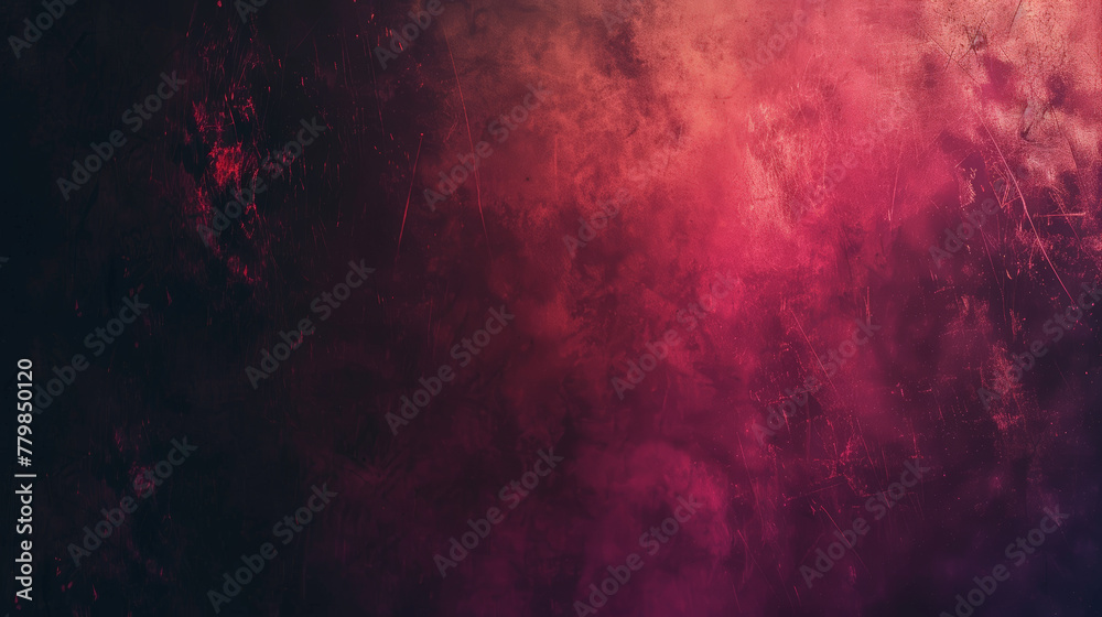 red abstract background, dark black background