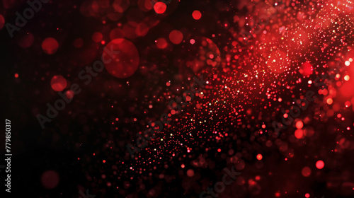 red abstract background, dark black background