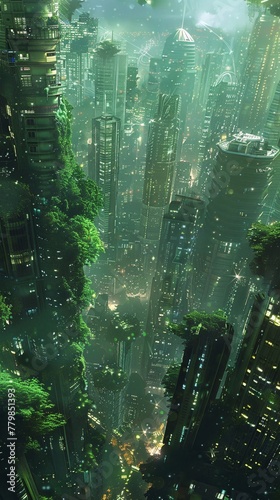 Green Infrastructure Science Fiction Art
