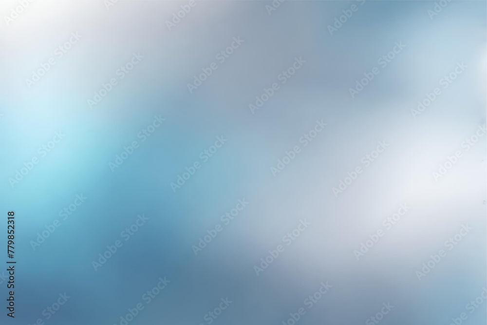 Abstract gradient smooth Blurred Silver Blue background image - obrazy, fototapety, plakaty 