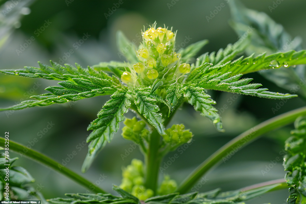 Natural marijuana plant Natural marijuana plant