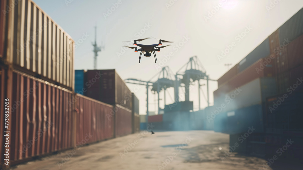 drones at the seaport. The use of drones for container logistics drones at the seaport. The use of drones for container logistics