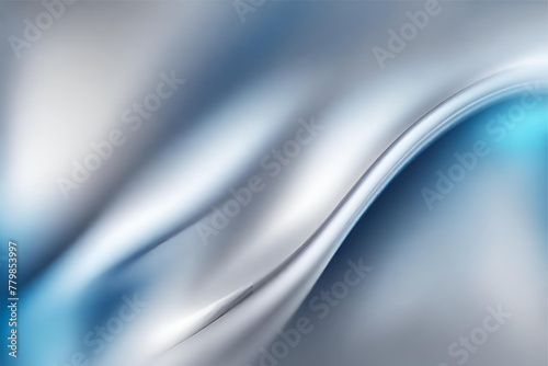 Abstract gradient smooth Blurred Silver Blue background image