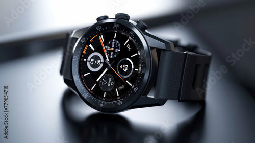 A sleek and stylish smartwatch with health tracking features and smartphone integration for convenient connectivity
