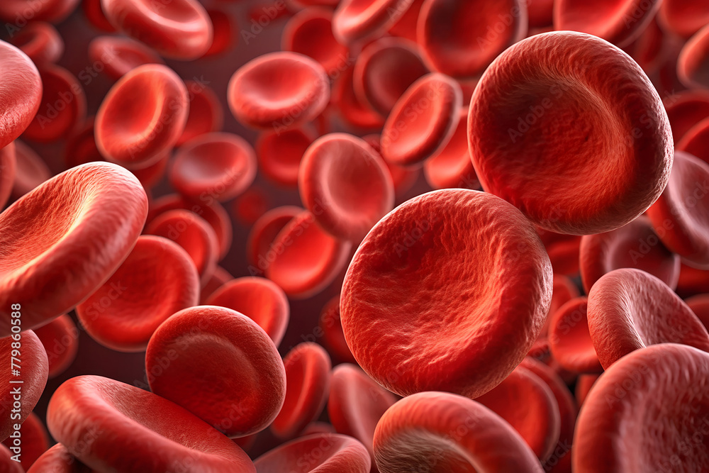 Fototapeta premium red blood cells