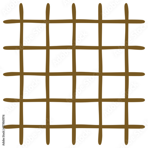 table of grid  program for planning  bamboo fence table pattern