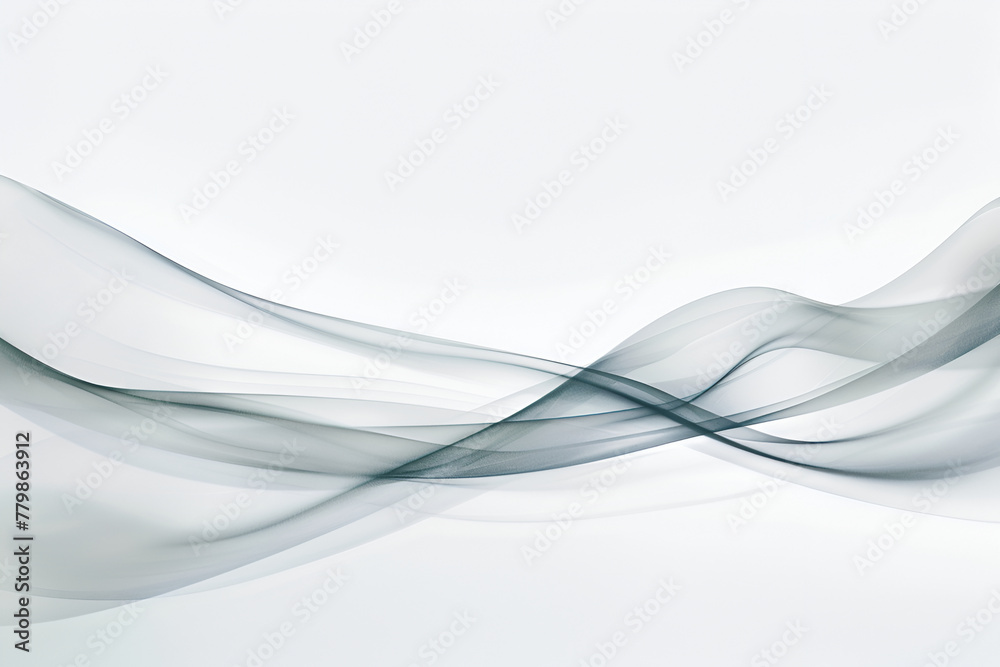 Haze with thin lines and shapes on a clean white background Haze with thin lines and shapes on a clean white background