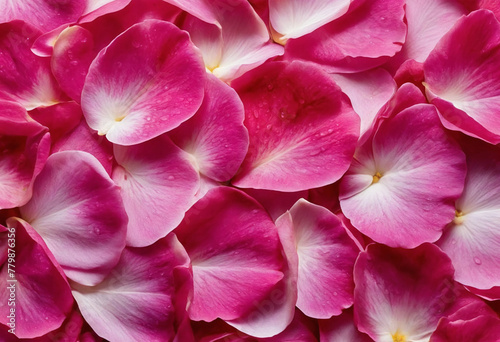 Rose petals background