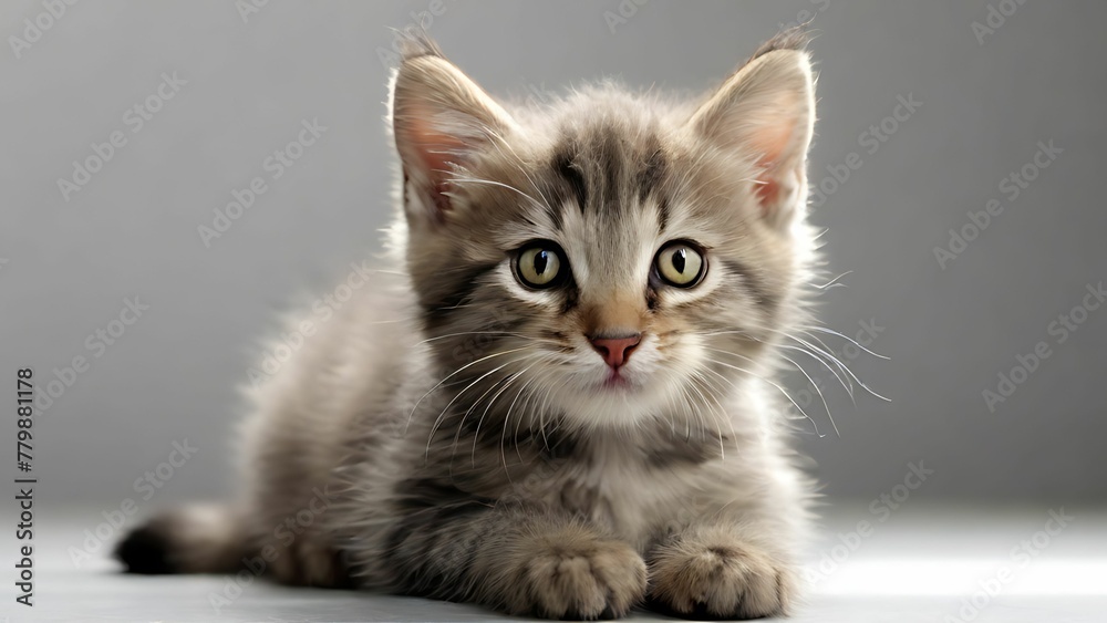 Portrait of a baby cat