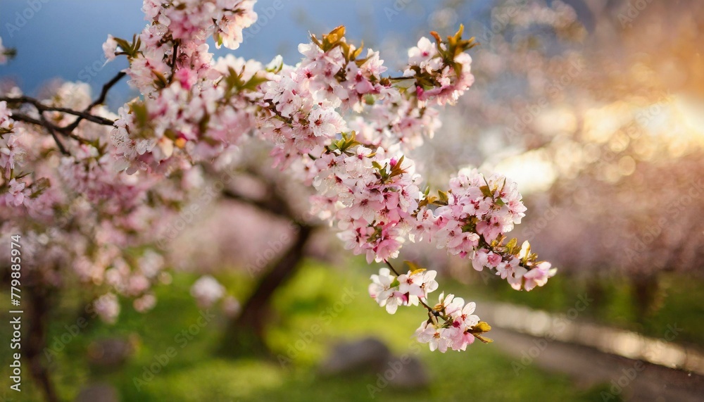 Spring's Arrival: Awe-Inspiring Blossom-Clad Tree Spring's Arrival: Awe-Inspiring Blossom-Clad Tree