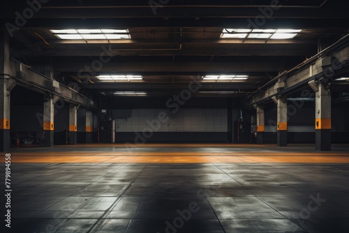 Empty public garage