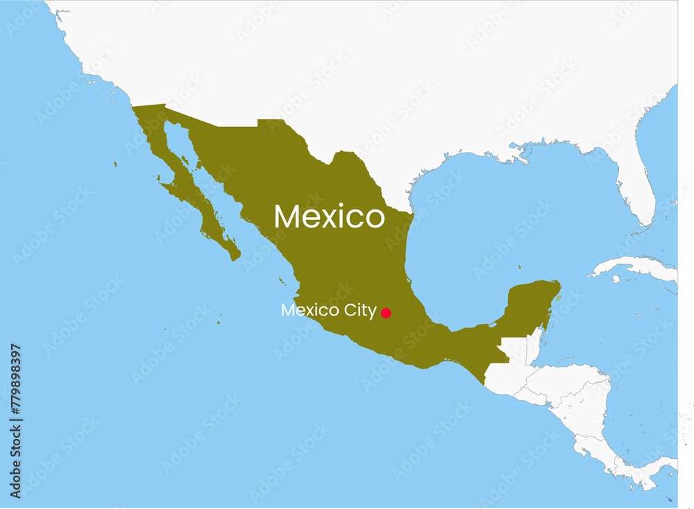 High Detailed Map Of Mexico Outline Map Of Mexico 1000 F 779898397 5djtM7kEHvca1WVS2In1D1l7Xu6Vr0eR 