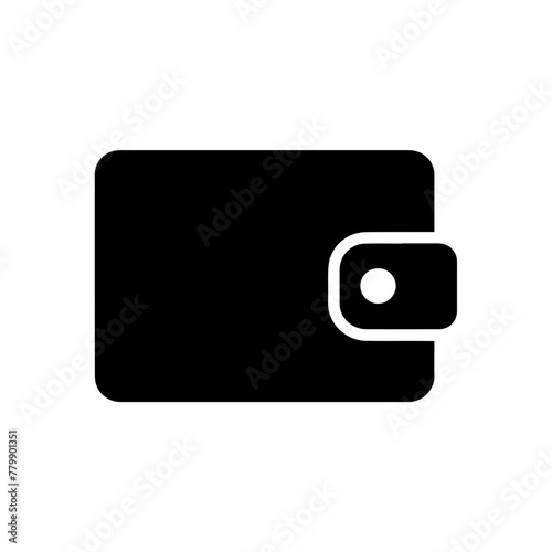 Money Wallet Icon Flat design