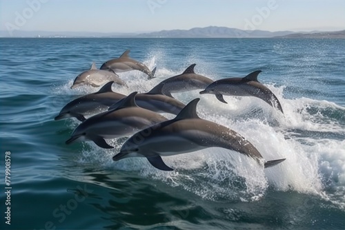 dolphins  water  leaping  group  marine  animals  ocean  wildlife  playful  nature  mammal  sea  aquatic