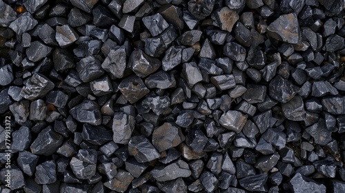 black rocks close-up texture background 