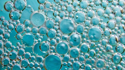 bubbles close-up texture background 