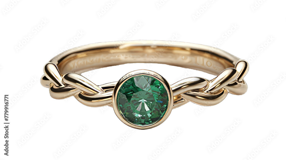 ring with green emerald ring with green emerald