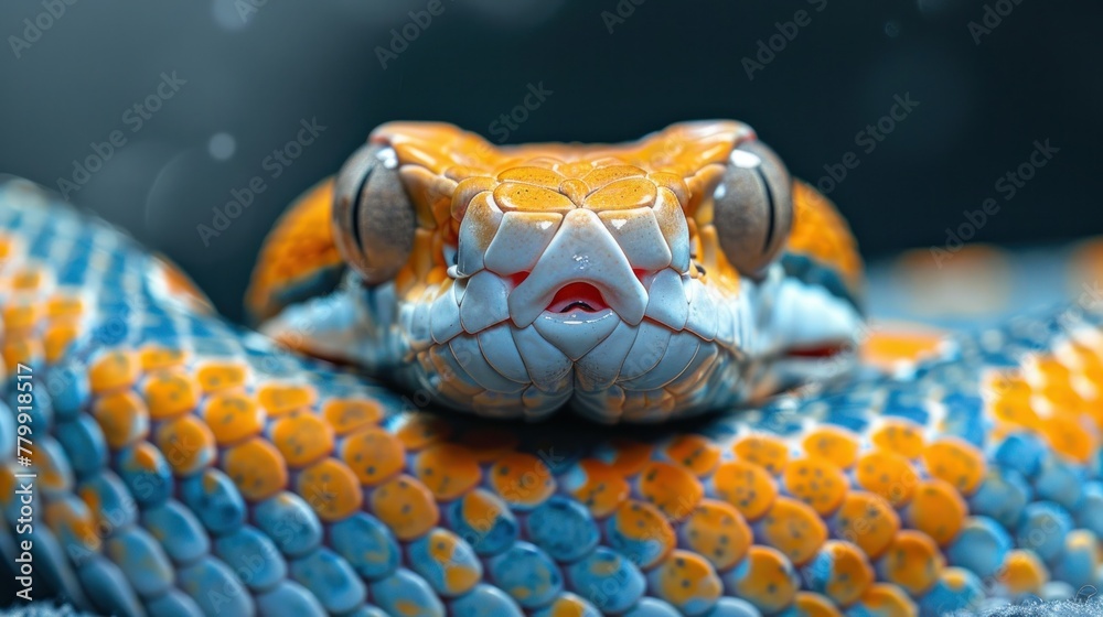 Obraz premium snake background graphics